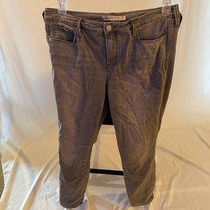 Athleta Sculptek women’s gray jeans size 14